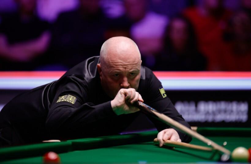 趣体育-轰出6杆50+！希金斯强势跻身大师赛八强，1/4决赛将战赵心童