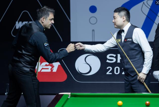 丁俊晖输掉“丁奥会” 中国军团止步上海大师赛八强